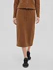 private label drawstring long skirt
